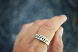 SAY IT, Live by the Sun Love by the Moon Stacking Rings