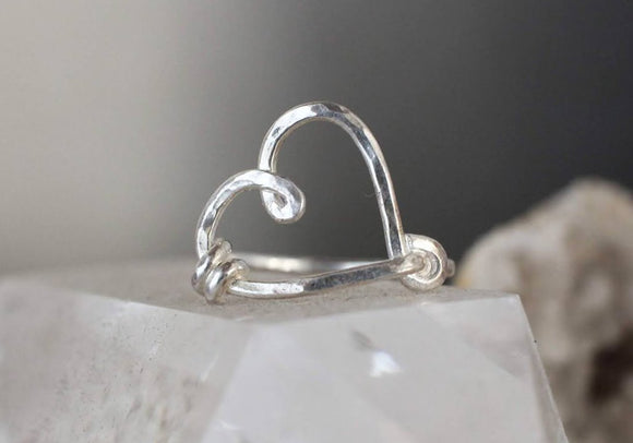 Funky Heart Ring