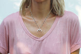 Moonstruck Necklace in Silver