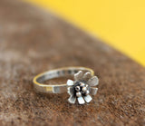 daisy ring flower jewelry