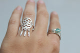 Rebellious Dreamer Dreamcatcher Ring with other Dreaming Tree Creations Rings