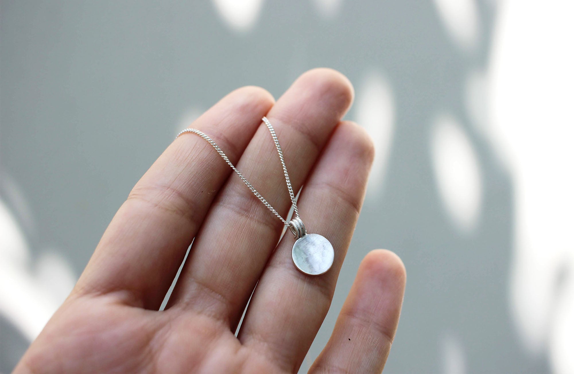 Howl at the Moon Necklace in Silver – Dreaming Tree Creations