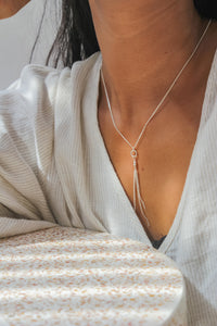 Meridian Necklace in Silver