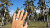 Under the Palm Tree Ring under the palm trees tropical jewelry
